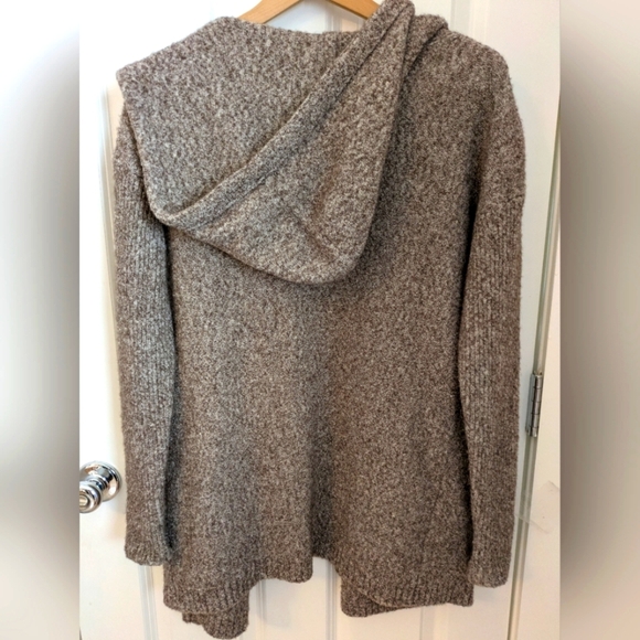 Athleta Mill Valley Hoodie Wrap in Merino Wool & Yak Hair M - Picture 2 of 10